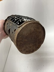 Primitive Paul Revere Style Punched Tin Lantern Rustic Farmhouse