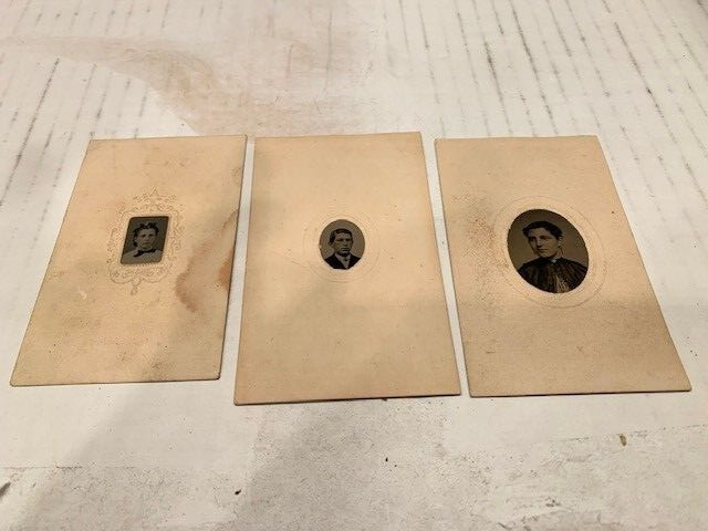 Suite of 19 Ferrotypes 1860-1890