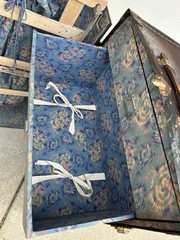 Vintage 1917 Wardrobe Steamer Trunk – Royalrobe Seward – Pickup Only