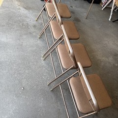 Vintage Samsonite 6883 Folding Chairs | Mid-Century Modern (4pcs set )