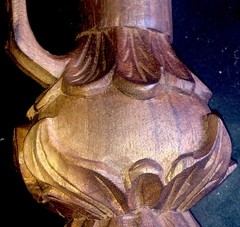 UNIQUE Vintage Carved From One Piece Of Wood (Olive)? CARVED FOLK ART Ecuador